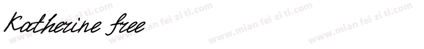 Katherine free字体转换